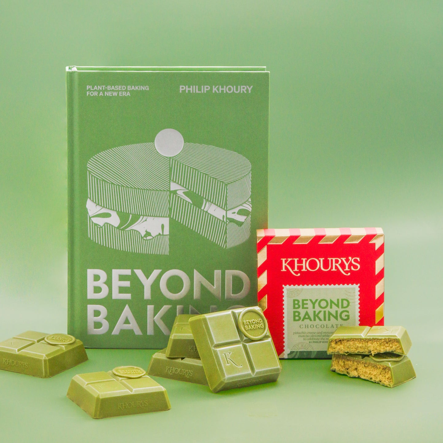 BEYOND BAKING early release book + chocolate set