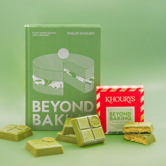 BEYOND BAKING early release book + chocolate set